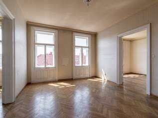 Südseitiger Altbau mit schönem Ausblick! Sanierungsbedürftige 3,5-Zimmer-Wohnung im 3. Stock, 695000 €, Immobilien-Wohnungen in 1060 Mariahilf