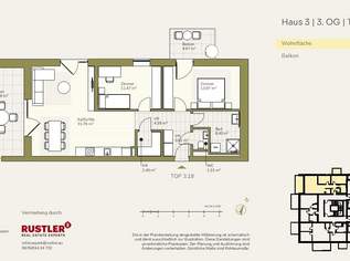 Wohnen mit Ausblick: Traumhafte Balkone im Projekt Schlosspark | Großzügige 3-Zimmerwohnung, 1100 €, Immobilien-Wohnungen in 8054 Wohnen mit Ausblick: Traumhafte Balkone im Projekt Schlosspark | Großzügige 3-Zimmerwohnung, 1100 €, Immobilien-Wohnungen in 8054