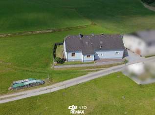 Naturnah wohnen: Klassisches Einfamilienhaus mit Garten und Doppelgarage in 3664 Martinsberg, 165000 €, Immobilien-Häuser in 3664 Martinsberg