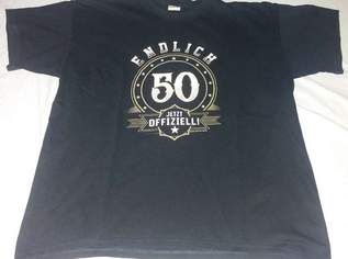 Geburtstag T-Shirt ENDLICH 50 Jubiläum Shirt, 15 €, Kleidung & Schmuck-Herrenkleidung in 1100 Favoriten
