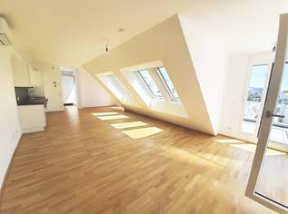 Moderne 3-Zimmer-Dachgeschosswohnung mit fünf Terrassen – klimatisiert – in der Koloniestraße!, 1749.01 €, Immobilien-Wohnungen in 1210 Floridsdorf