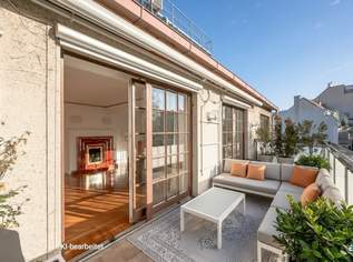 Stilvolle Penthouse-Maisonette mit großer Terrasse in bester Sieveringer Lage, 1320000 €, Immobilien-Wohnungen in 1190 Döbling