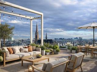 EIN PENTHOUSE DER EXTRAKLASSE – SKYLINE, POOL & ÜBER 100 M² FREIFLÄCHEN, 0 €, Immobilien-Wohnungen in 1030 Landstraße