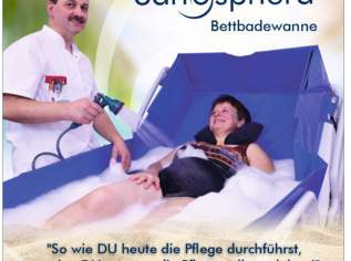 Duschen oder Baden im Pflegebett, ist das möglich? JA!