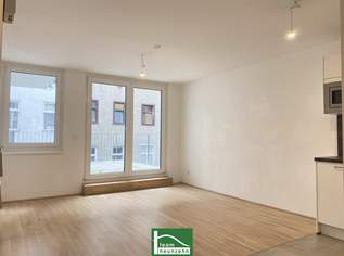 Moderne 2-Zimmer-Wohnung mit großer Terrasse in direkter Nähe zu U6 und S-Bahn Handelskai! Ab Juni 2025. - WOHNTRAUM, 875.65 €, Immobilien-Wohnungen in 1200 Brigittenau