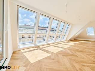 Großzügige 3,5-Zimmer-Dachgeschoss-Wohnung mit 41m² Terrasse Panoramaterrasse, 917000 €, Immobilien-Wohnungen in 1160 Ottakring