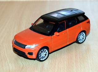 Welly Range Rover Sport orange Maßstab 1:36