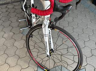 Rennrad Ridley Fenix/Team. Farbe: Weis/Rot