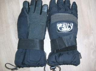Snowboard-Handschuhe mit Gelenkschutz, Gr. L