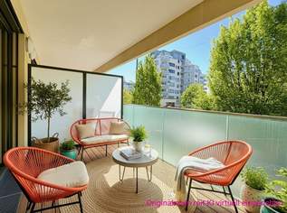 WUNDERSCHÖNE NEUBAUWOHNUNG MIT GROSSEM BALKON UND GARAGE, 1249 €, Immobilien-Wohnungen in 1190 Döbling