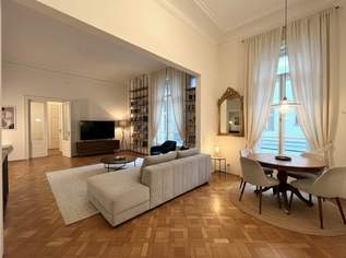 1030! Stilvoller Altbau-Traum: 4 Zimmer & 2 Bäder, Loggia und Balkon in Toplage, Dannebergplatz!, 6094.89 €, Immobilien-Wohnungen in 1030 Landstraße