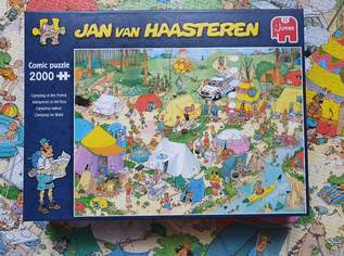 2000 Teile Jan Van Haasteren, 14 €, Marktplatz-Spiele, Bastelmaterial & Modellbau in 2384 Breitenfurt