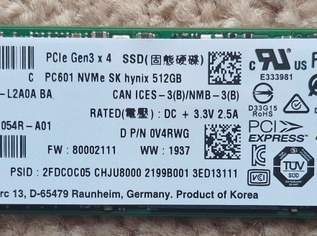 512GB NVMe SSD 2280 von SK Hynix, 55 €, Marktplatz-Computer, Handys & Software in 3100 St. Pölten