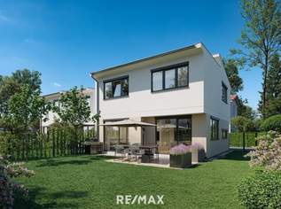 Reihenendhaus auf Eigengrund in Schwarzlackenau - Erstbezug!, 892900 €, Immobilien-Häuser in 1210 Floridsdorf