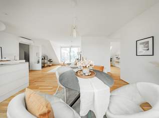 Dachgeschoss mit Weitblick: Urban. Modern. Exklusiv., 749700 €, Immobilien-Wohnungen in 1210 Floridsdorf