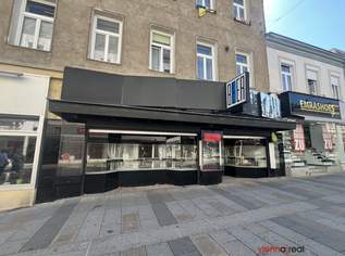 << KEINE ABLÖSE >> TOPLAGE - UNBEFRISTET - 84 m2 Geschäftslokal in Fußgängerzone mit Lager und Gang-WC, 3866.51 €, Immobilien-Gewerbeobjekte in 1120 Meidling