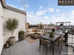 | 3,5 ZIMMER MAISONETTE-WOHNUNG | GROSSE TERRASSE MIT TOLLEM AUSBLICK | MEIDLING |, 973600 €, Immobilien-Wohnungen in 1120 Meidling