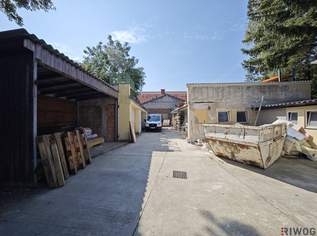 Autobahnnähe | Lagerplatz mit Freiflächen, Lagerräumen & Flugdächer | ebenerdige Zufahrt | Personalräume vorhanden, 1790 €, Immobilien-Gewerbeobjekte in 1220 Donaustadt