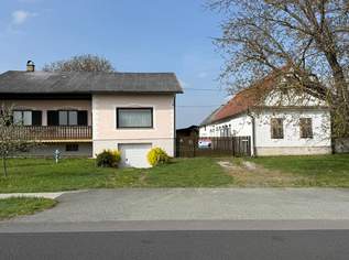 Neuer Preis! Ländliches Traumobjekt – Einfamilienhaus, Streckhof & Stallungen, 274000 €, Immobilien-Häuser in 7540 Moschendorf
