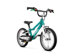 Woom Woom GO 2 - metallic-turquoise Rahmengröße: 14", 399 €, Auto & Fahrrad-Fahrräder in 5412 Puch bei Hallein