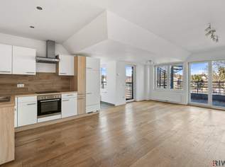 Saniert - Traumblick über Wien - 50m² Dachterrasse - Nähe Atzgersdorfer Straße, 475000 €, Immobilien-Wohnungen in 1120 Meidling