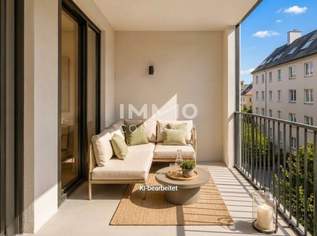 VERSTBEZUG NAHE SCHÖNBRUNN – Exklusive 2-Zimmer-Neubauwohnung mit Westbalkon, 324000 €, Immobilien-Wohnungen in 1120 Meidling VERSTBEZUG NAHE SCHÖNBRUNN – Exklusive 2-Zimmer-Neubauwohnung mit Westbalkon, 324000 €, Immobilien-Wohnungen in 1120 Meidling