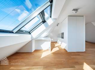 Lichtdurchflutete 4-Zimmer Maisonette-Penthouse Wohnung mit Weitblick und Terrassen!, 1990000 €, Immobilien-Wohnungen in 1080 Josefstadt