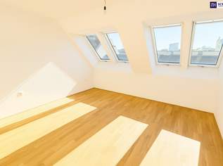 Preisreduktion! Stilvoll wohnen über den Dächern Wiens – ein 3-Zimmer-Dachgeschoßtraum mit 34 m² großer Sonnenterrasse, 469000 €, Immobilien-Wohnungen in 1100 Favoriten