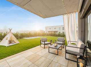 PROVISIONSFREI! Harmonisch konzipierte 4-Zimmer-Gartenwohnung | Auf einer Ebene | 2 Bäder, 520000 €, Immobilien-Wohnungen in Niederösterreich