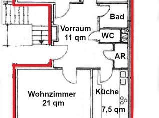 Helle 3,5 Zimmer in Grünruhelage - generalsaniert