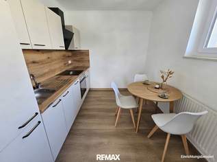 Kompakte und sanierte Mietwohnung mit neuer Einbauküche und Parkplatz, 780 €, Immobilien-Wohnungen in 4470 Erlengraben