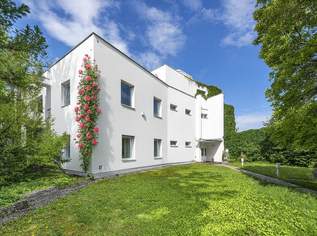 WOHNEN - STADTHAUS mit GARTENANLAGE beim STADTPARK! Nordisches Design | Vielfältige Gestaltungsmöglichkeiten | 3 Garagen | Dachterrasse mit Panoramablick, 0 €, Immobilien-Häuser in Niederösterreich