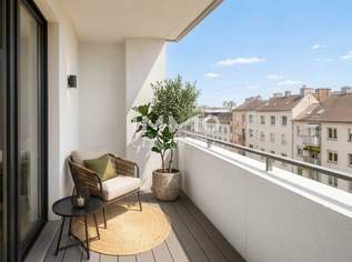 Erstbezug nahe Schönbrunn - Hochwertige Neubauwohnung mit Westbalkon & Loggia, 334000 €, Immobilien-Wohnungen in 1120 Meidling