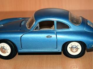 Modellauto Porsche 356 B Coupe 1961 blau SS7721 Maßstab 1:24