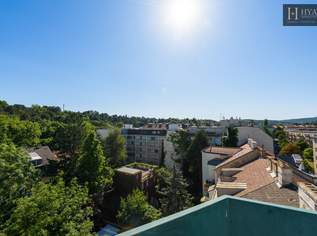 Exklusive 4-Zimmer-Dachgeschosswohnung mit außergewöhnlicher Freifläche und großzügigem Raumkonzept, 1299000 €, Immobilien-Wohnungen in 1190 Döbling