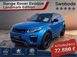 Range Rover Evoque Landmark Edition 2,0 TD4, 22880 €, Auto & Fahrrad-Autos in 4850 Timelkam