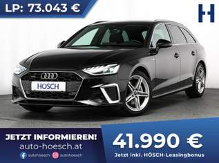 A4 Avant 40 TDI quattro 2x S-LINE MATRIX ACC R-KAM -43%, 43490 €, Auto & Fahrrad-Autos in 4061 Pasching