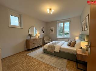 Traumhaftes, fast schon ländliches Wohnen in herrlicher Ruhelage! Großzügige und moderne 2-Zimmer-Wohnung!, 647.09 €, Immobilien-Wohnungen in 4053 Ansfelden