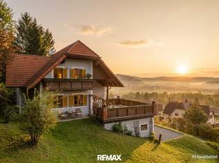 Einfamilienhaus in Maria Lankowitz mit Garage, Terrasse, 2 Balkonen, Fernsicht und großem Grundstück, 429000 €, Immobilien-Häuser in 8591 Maria Lankowitz Einfamilienhaus in Maria Lankowitz mit Garage, Terrasse, 2 Balkonen, Fernsicht und großem Grundstück, 429000 €, Immobilien-Häuser in 8591 Maria Lankowitz