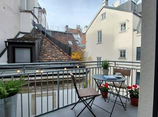 Altbaujuwel mit Balkon – generalsaniert! - Zwischen „Am Hof“ und Hoher Markt – Wohnen im Herzen der Wiener Innenstadt, 2490 €, Immobilien-Wohnungen in 1010 Innere Stadt