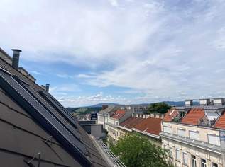 Dachgeschoss-Juwel mit Fernblick, Raumvielfalt und Terrasse in 1150 Wien, 459000 €, Immobilien-Wohnungen in 1150 Rudolfsheim-Fünfhaus