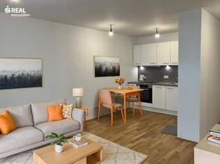 Morgensonne auf der eigenen Terrasse – Moderne 2-Zimmer-Wohnung nahe Alte Donau, 949 €, Immobilien-Wohnungen in 1220 Donaustadt