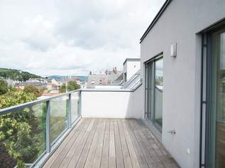 Schöne Dachterrassenwohnung mit Fernblick, 1632.61 €, Immobilien-Wohnungen in 1190 Döbling
