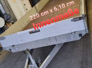 Pkw Anhänger Hochlader m. Alubordwände Ladefläche 6,1 m x 2,20 m x 30 cm, 3000 €, Auto & Fahrrad-Wohnwagen & Anhänger in 4722 Peuerbach