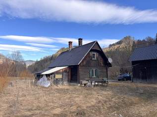 KLEINES, FEINES HOLZHAUS MIT GARTEN BEI MARIAZELL, 736 €, Immobilien-Häuser in 8630 Gußwerk