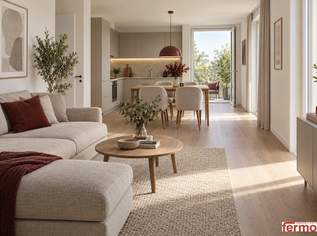 Helle 3-Zimmer-Wohnung mit Balkon in Graz – 62,8 m², Fertigstellung 01.01.27, 775.71 €, Immobilien-Wohnungen in 8020 