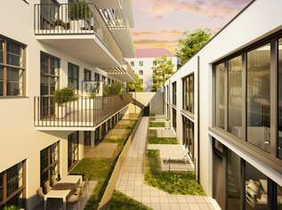 Erstbezug nach Sanierung | Süd/West Loft mit Balkon | Raumhöhe bis zu ca. 4,90 m | Büro/Praxis Nutzung und Kurzzeitvermietung möglich, 629500 €, Immobilien-Wohnungen in 1210 Floridsdorf
