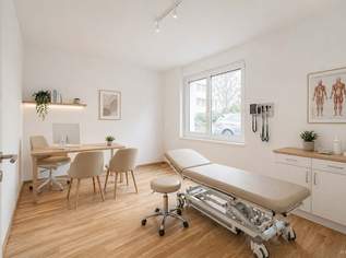 helles Atelier >> gut geschnittenes Atelier für eine Praxis oder Büro >> TOP LAGE U4 / U6 Längenfeldgasse, 1077.85 €, Immobilien-Gewerbeobjekte in 1120 Meidling