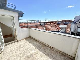3-Zimmer Dachgeschoss mit hofseitiger Terrasse - U-Bahn in fußläufig erreichbar, 449000 €, Immobilien-Wohnungen in 1120 Meidling