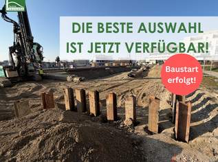Für Anleger! Kaufpreis versteht sich netto + 20% USt. Innovative, moderne 3-Zimmerwohnung mit großzügigen Balkon - Top Lage!, 372000 €, Immobilien-Wohnungen in 1220 Donaustadt